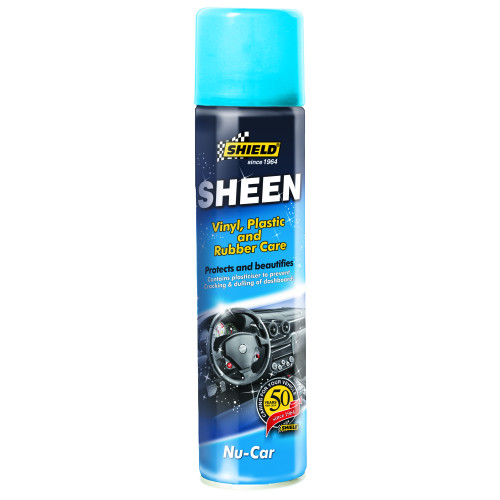 SHEEN DASH VINYL-PLASTIC & RUBBER CARE SHEEN DASH VINYL-PLASTIC & RUBBER CARE